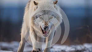 Stunning White Wolf Photography: Nikon D850 Captures Implied Movement In Norwegian Nature