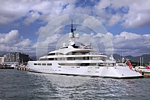 Stunning Yacht With Helicopter Pad