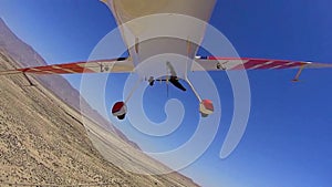 Stunt Plane Over Borrego Box POV 5 TAKEOFF