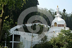 Stupa amidst Nature