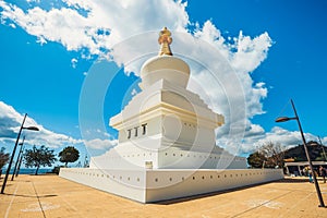 Stupa in Benalmadena, Spain photo