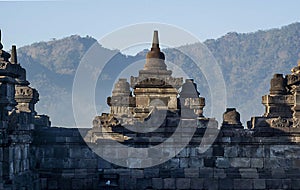 Stupa at Borobudur Temple