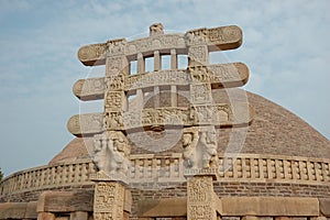 Stupa Gates in Sanchi