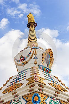 Stupa at Hemis monastery