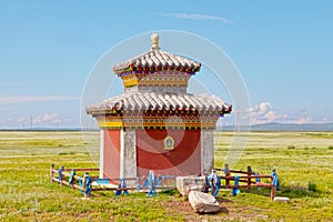 Stupa of Khando Gyatso in Kharkhorin