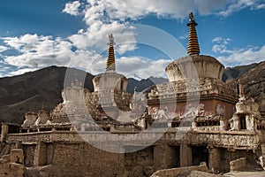 Stupa in Lamayuru