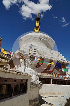 Stupa of Lamayuru Monastery in Ladakh,India