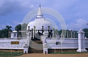 Stupa of Lankarama, Anuradhapura Sri Lanka