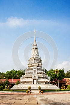 Stupa at The Silver Pagoda, Royal Palace, Phnom Penh, Cambodia