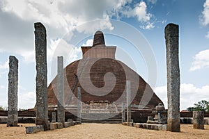 Stupa in Sri Lanka