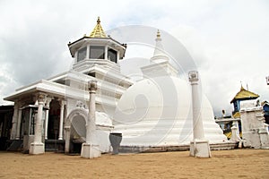 Stupa and temple