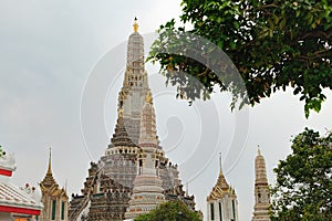 Stupa of Wat Arun in Bangkok, Thailand