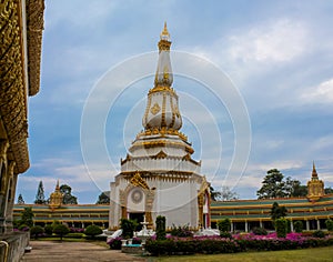 Stupa in Wat Pha Nam Yoi Thailand