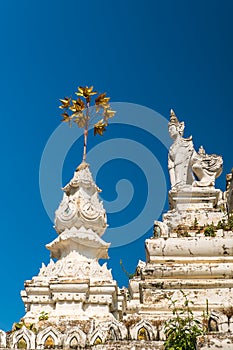 Stupa at Wat Saen Fang temple in Chiang Mai, Thailand.