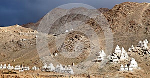 Stupas around Leh - Ladakh - India