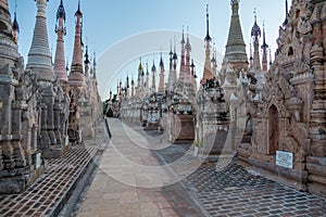 Stupas at Kakku Pagoda