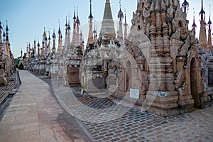 Stupas at Kakku Pagoda