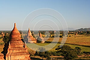 Stupas and Payas in Myanmar