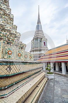 Stupas at the Wat Pho