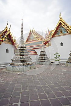 Stupas at the Wat Pho
