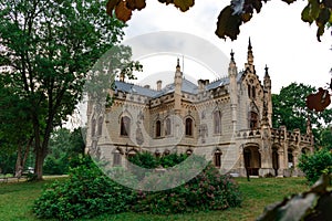 Sturdza castle in Miclauseni Romania