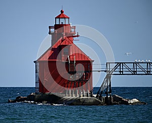 Sturgeon Bay Canal North Pierhead Lighthouse