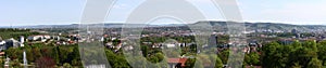 Stuttgart city panorama