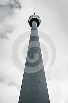 Stuttgart TV Tower Fernsehturm Monochrome View Germany Building