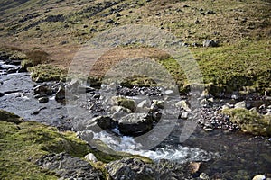 Styhead Gill potential crossing point