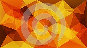 Style, with faceted shapes creating a dynamic and visually engaging