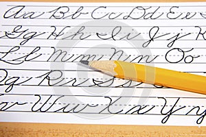 Style Guide for Cursive photo