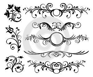 Style ornaments vector