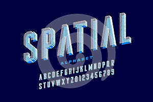 Stylised font