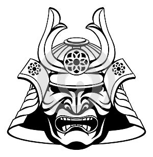 Stylised Samurai Mask