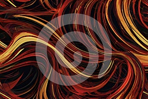 Abstract lines background with dynamic flow and elegant artistic appeal. photo