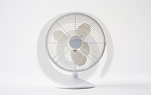 Stylish Air Circulator on White Background