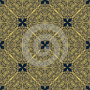 Stylish arabic seamless pattern