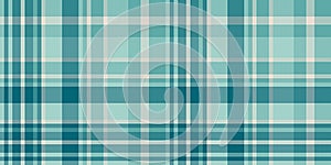 Stylish background tartan fabric, halftone pattern plaid check. Hounds seamless textile texture vector in light and teal colors