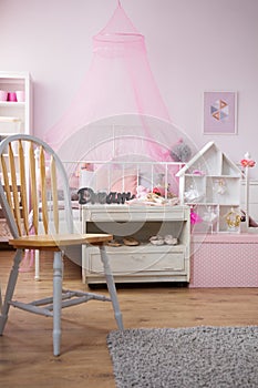 Stylish bedroom interior