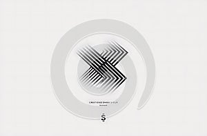 Abstract Geometric Design with Interlocking Lines