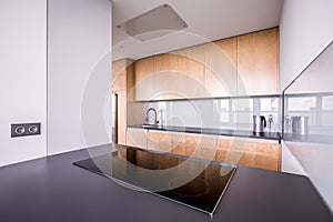 Stylish contemporary kitchen interior