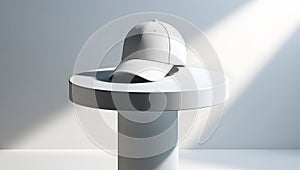 Stylish customizable baseball cap mockup for personal design projects.