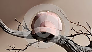 Stylish customizable baseball cap mockup for personal design projects.