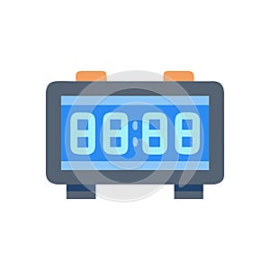 Stylish Digital Screen Clock Icon