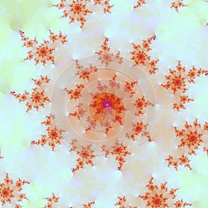 Stylish fractal grafic photo