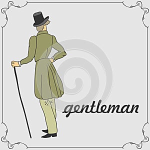Stylish gentleman