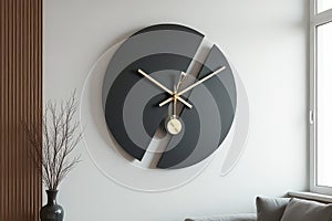 Stylish Gravity-Defying Pendulum Wall Clock Design