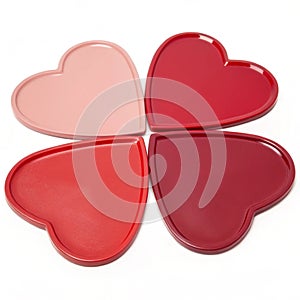 Nice looking heart-shaped placemats