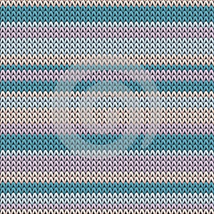 Stylish horizontal stripes knitting texture