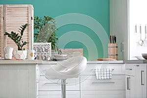Stylish kitchen interior setting Idea for home design